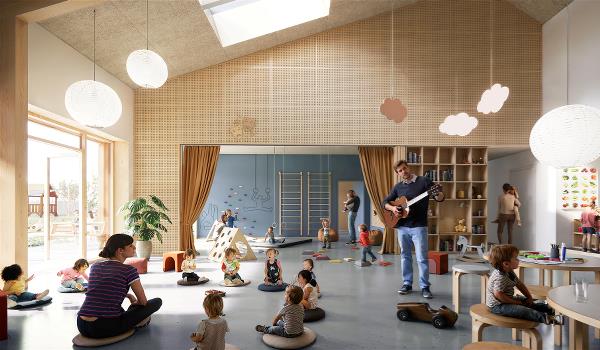 Ny daginstitution i Strandområdet