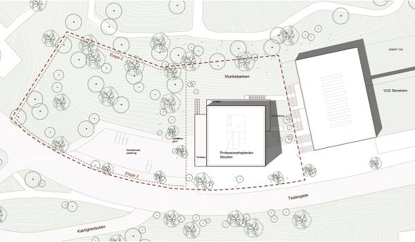 Nyt Campus Næstved - ny tilbygning med faglokaler