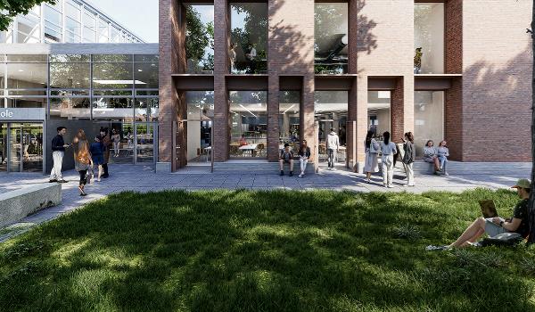 Aalborg Handelsskole, om- og tilbygning