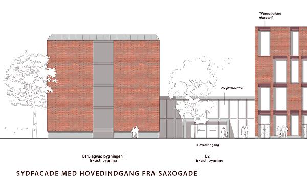 Aalborg Handelsskole, om- og tilbygning